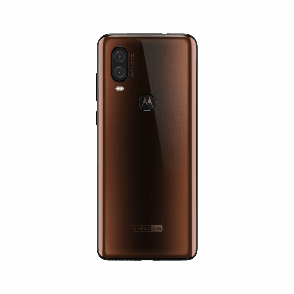 Motorola One Vision, bronze gradient