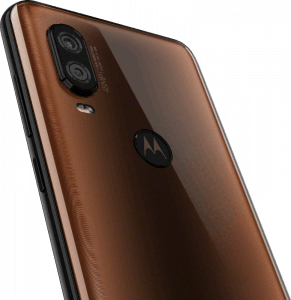 Motorola One Vision, bronze gradient