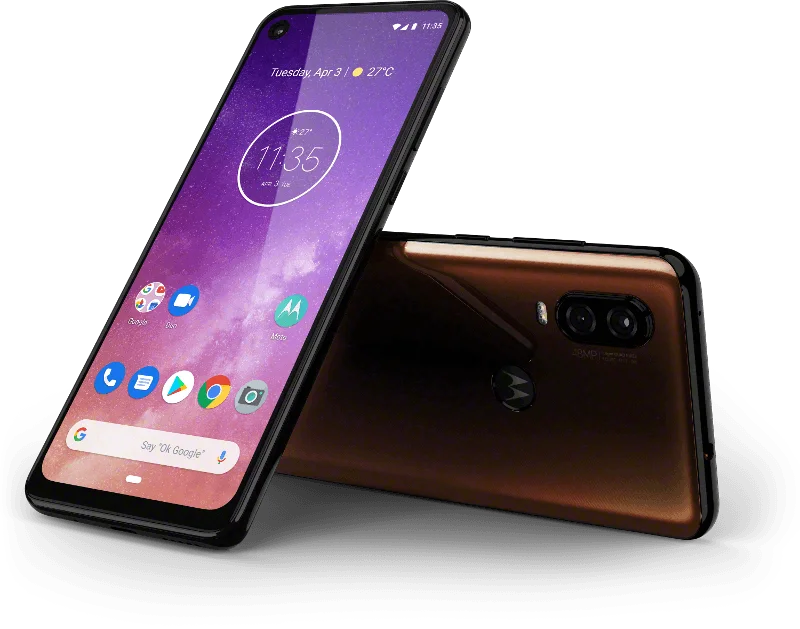 Motorola One Vision, bronze gradient