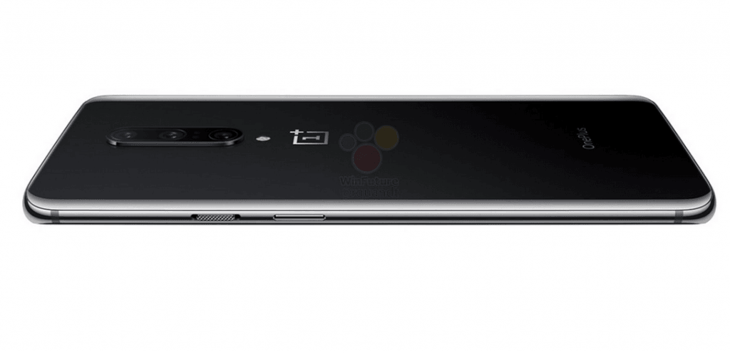 Lækket billeder af OnePlus 7 Pro i farven Mirror Gray (Kilde. @rquandt / WinFuture)