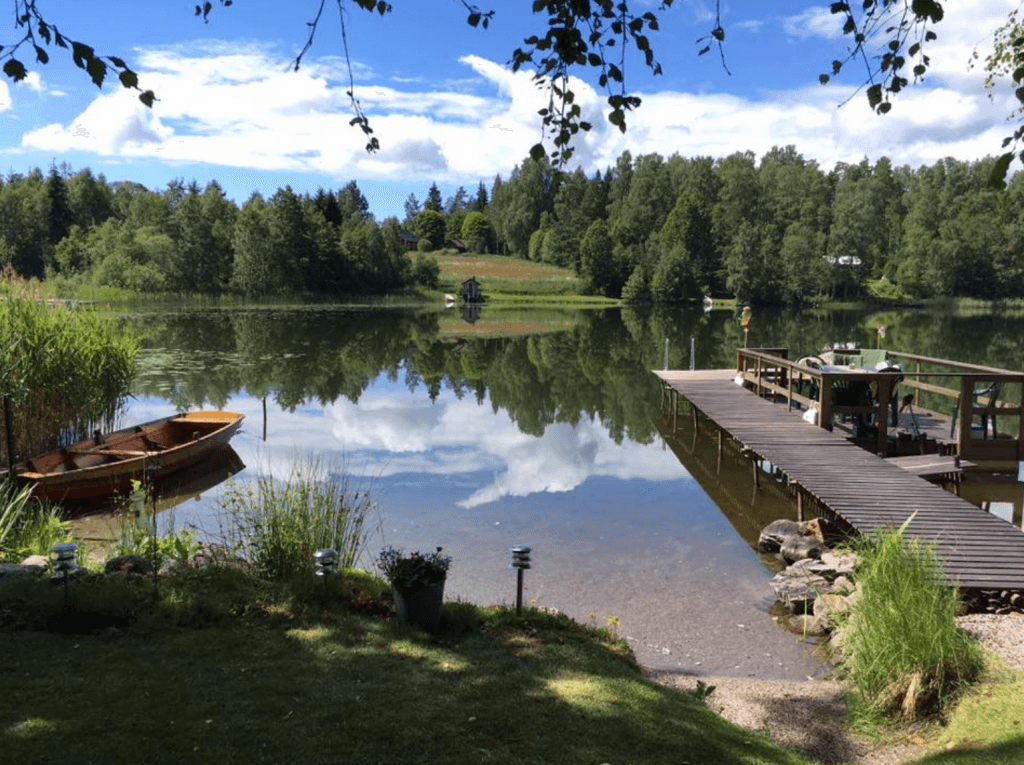 Dette billede af en sommerdag ved søen er taget med en iPhone SE – uden filter eller efterbehandling. (Foto: Søren Allen Schriver)