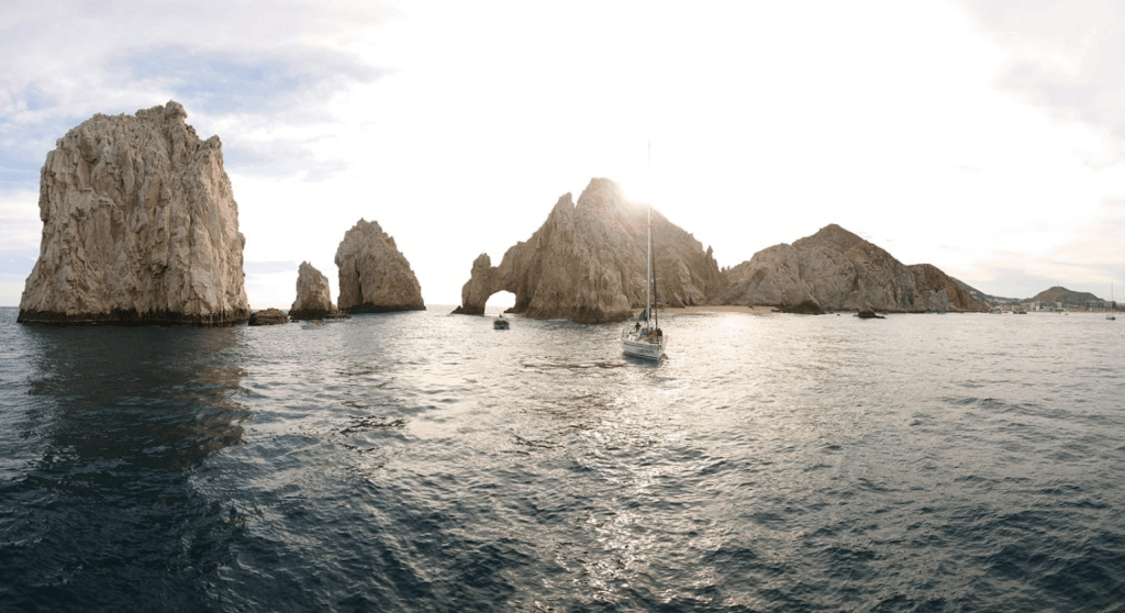 På en bådtur under en ferie i Baja California Sur (Mexico) er dette panorama-billede taget. (Foto: Kenneth Glintborg Vejen)