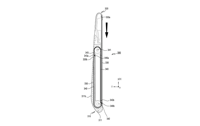 Patenttegninger af en Rollable (Kilde: Samsung / Gizmodo)