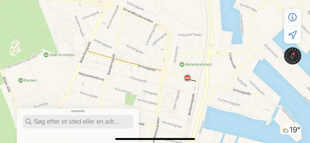 Trafikmelding i iOS 13 (Foto: MereMobil)