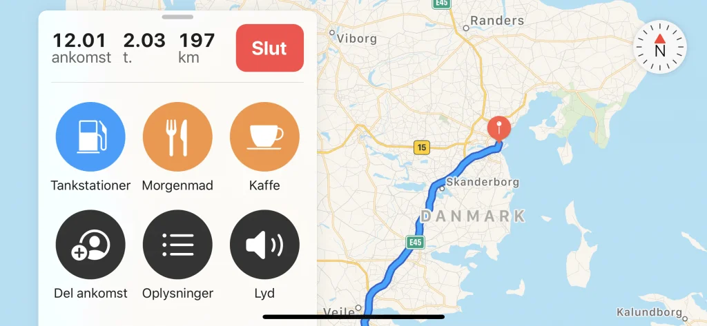 Deling af lokation i iOS 13 (Foto: MereMobil)