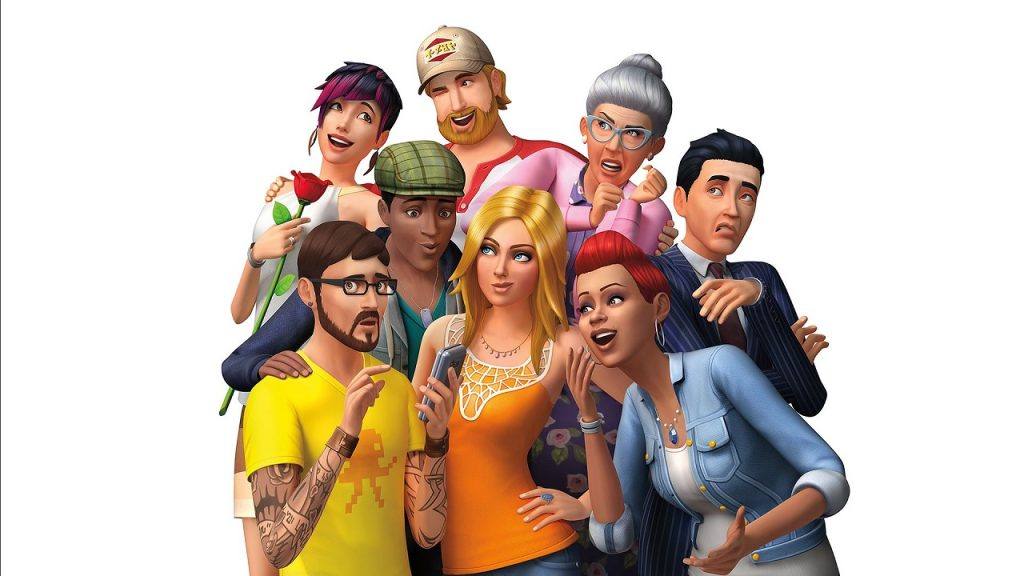 Den gamle forside i The Sims 4 (Foto: EA)