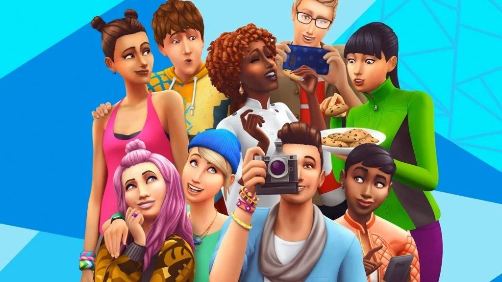 Den nye forside i The Sims 4 (Foto: EA)