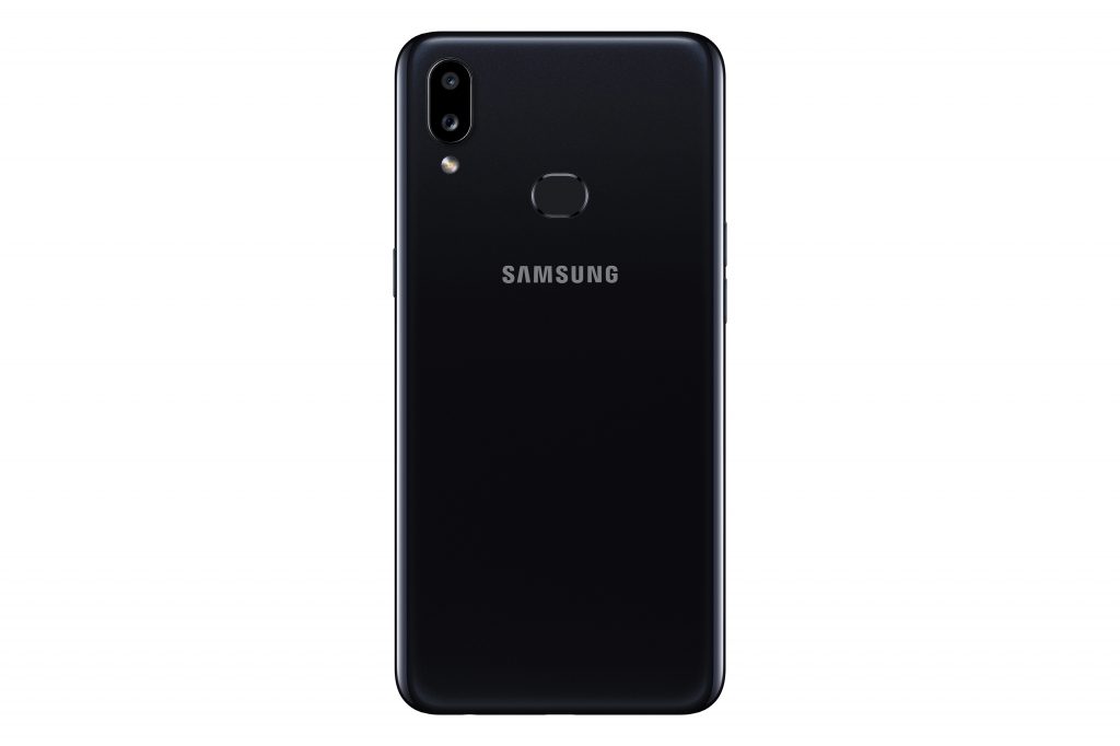 Galaxy A10s i farven sort (Foto: Samsung)