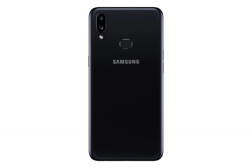 Galaxy A10s i farven sort (Foto: Samsung)