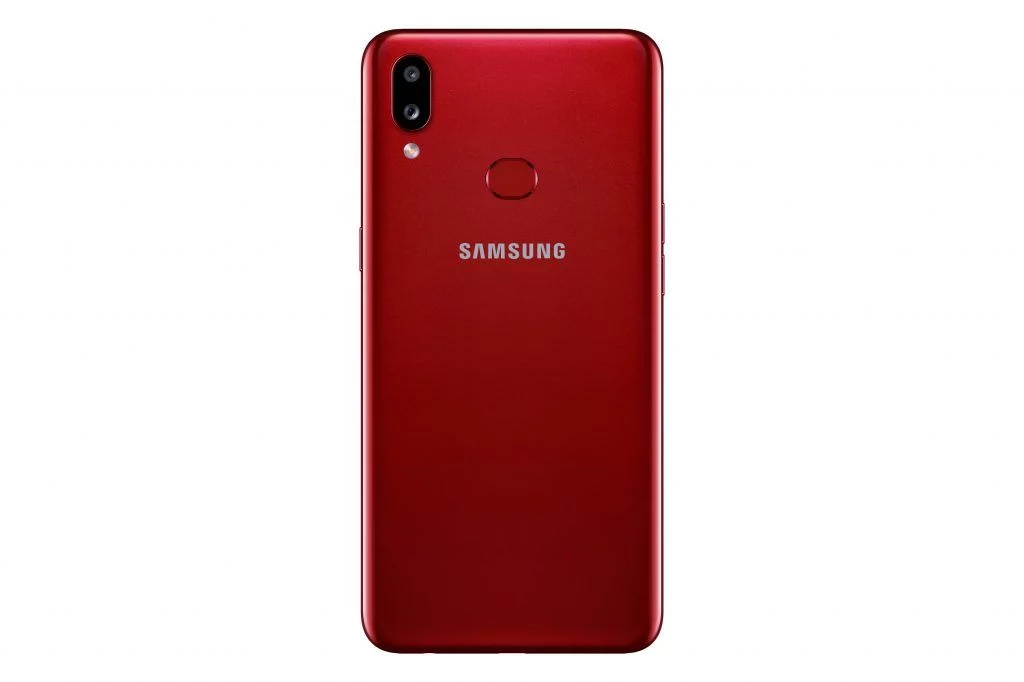 Galaxy A10s i farven rød (Foto: Samsung)