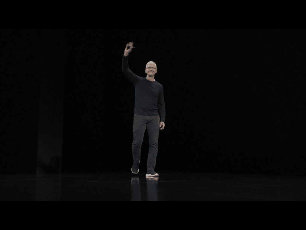 Tim Cook, Apple CEO ved iPhone 11 event, 2019