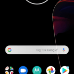 Skærmbillede fra Motorola One Zoom