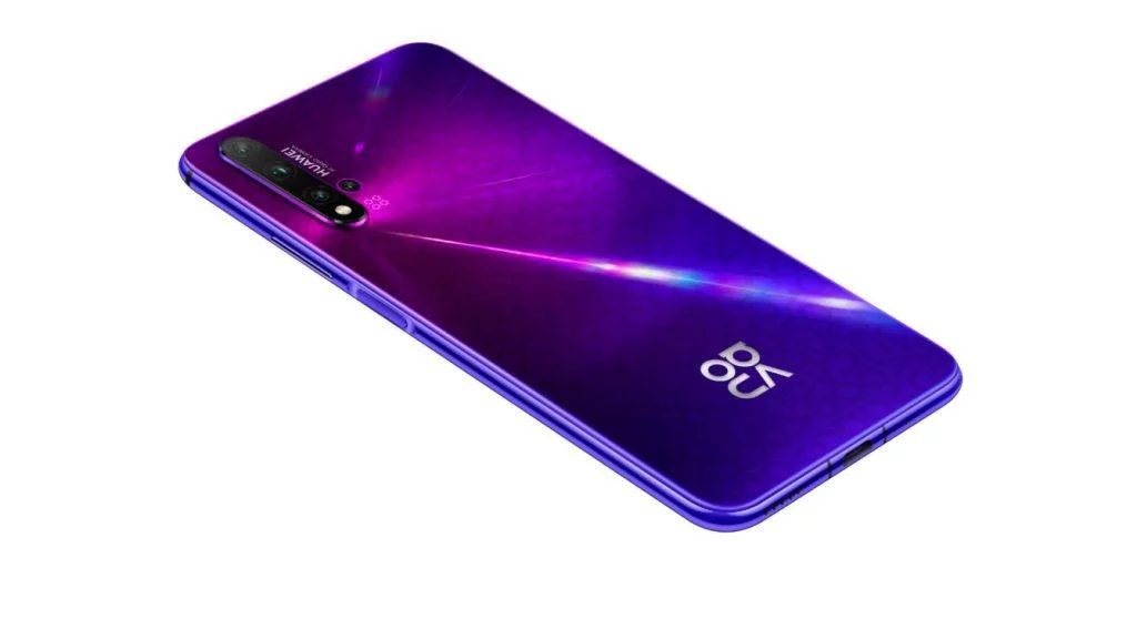 Nova 5T bagside i purple
