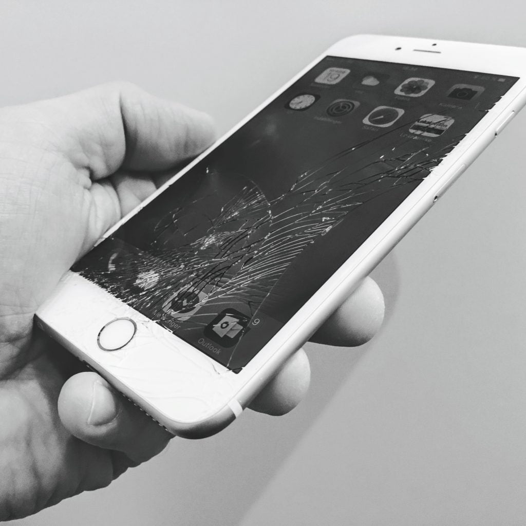 iPhone 6S Plus smadret glas