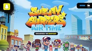 Subway Surfers Airtime klar på Snap Games (Foto: SYBO)