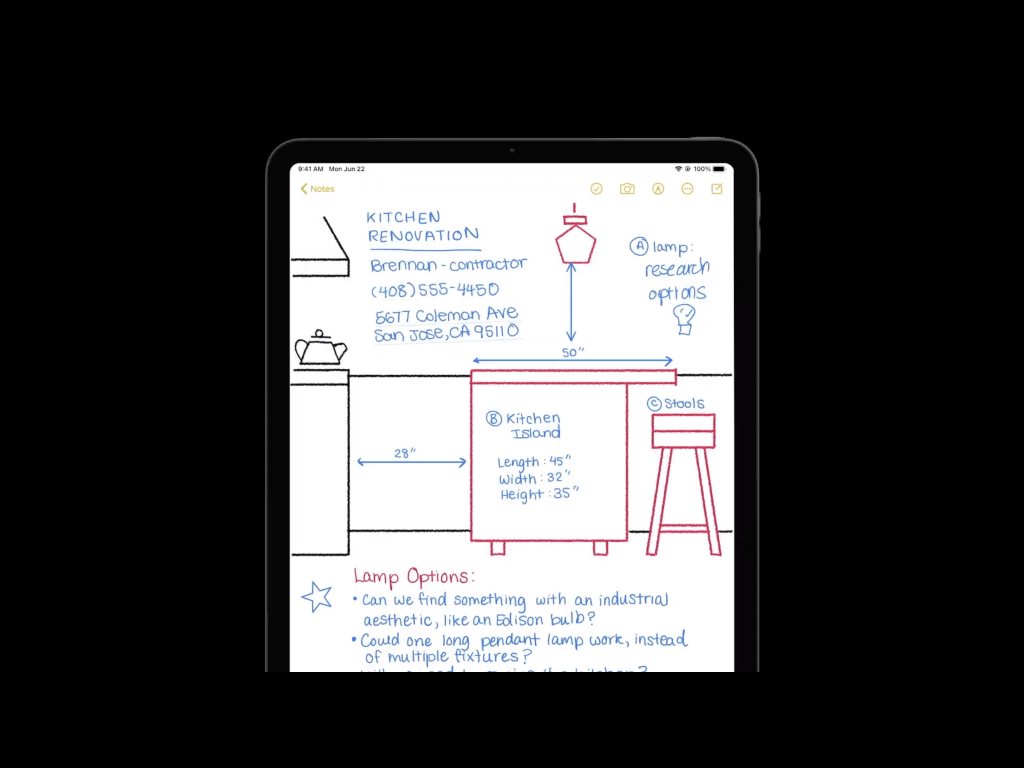 Apple Pencil, iOS 14, scribble