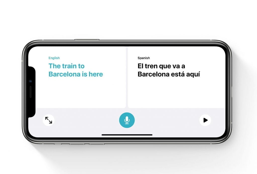Apple Translate, iOS 14