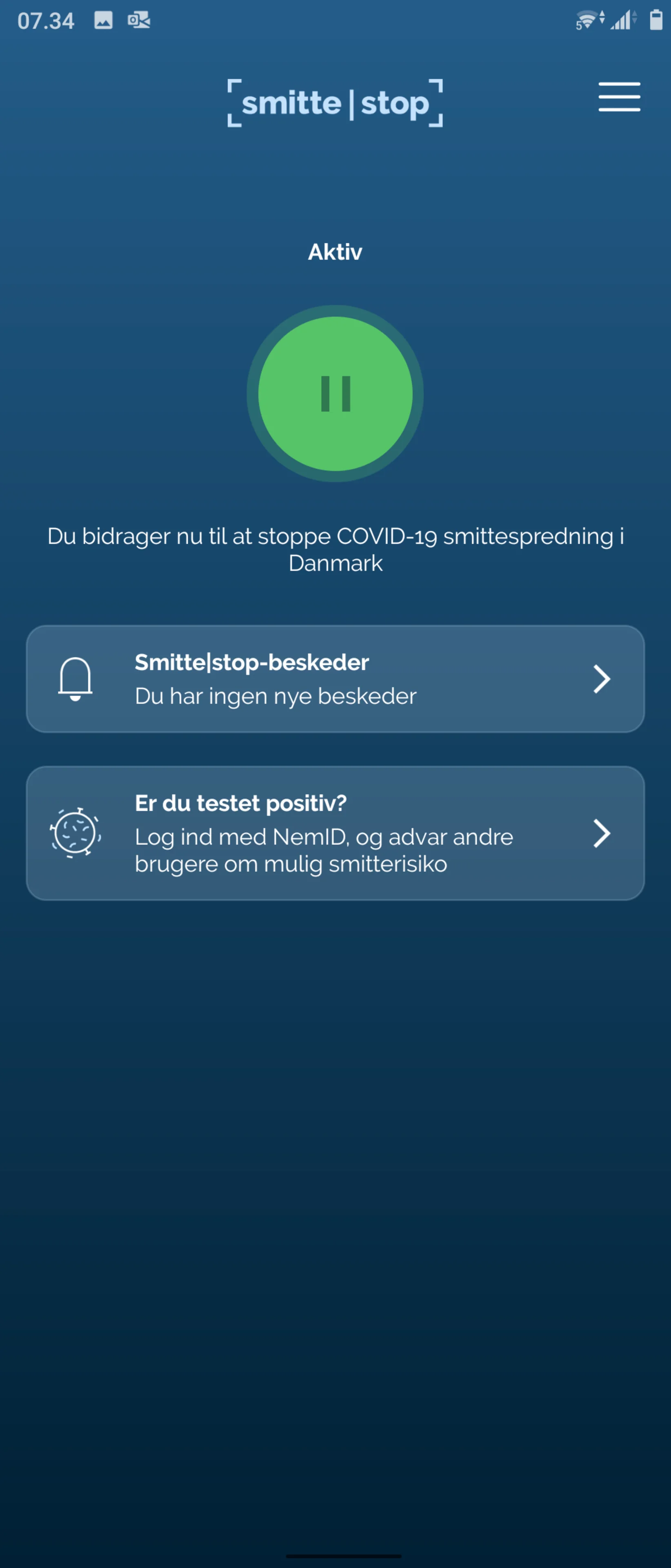 Smittestop app'en er klar til Android og iOS
