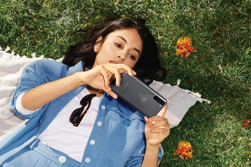 OnePlus Nord i farven Gray Onyx