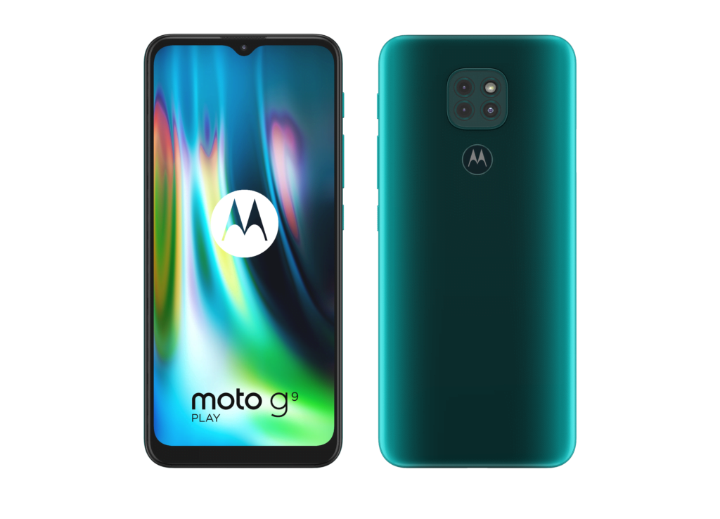 Motorola Moto G9 Play i Forest Green (Foto: Motorola)