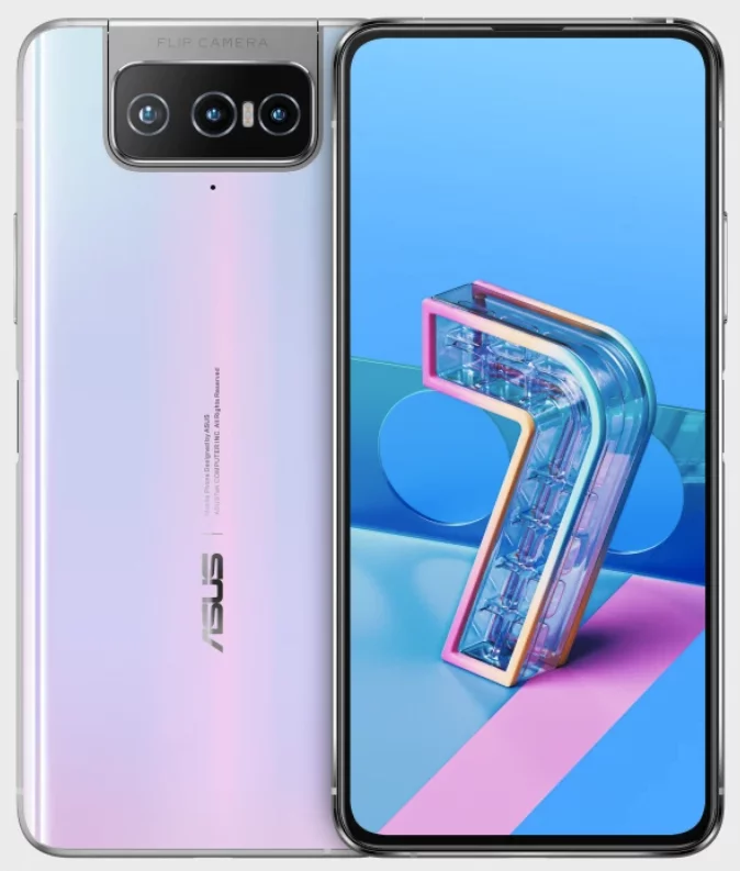 Asus Zenfone 7-series i Pastel White (Foto: Asus)