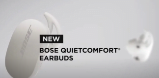 Bose er på vej med et par trådløse earbuds. Navnet er Bose QuietComfort Earbuds