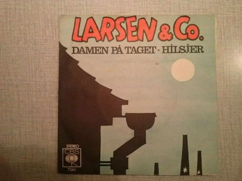 Single med Kim Larsen fra 1977