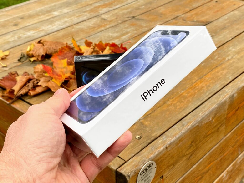 iPhone 12, salgspakken 