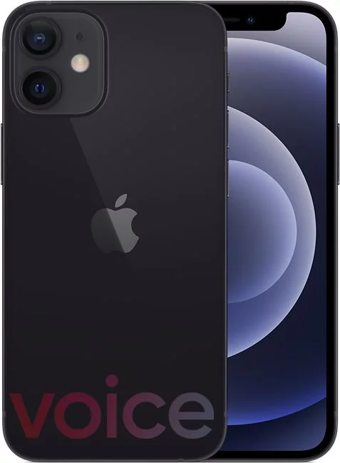 iPhone 12 Mini, black