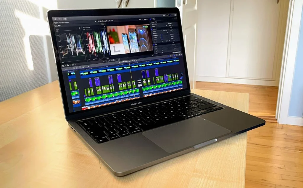 Final Cut Pro på MacBook Pro 13-tommer, M1-2020 (