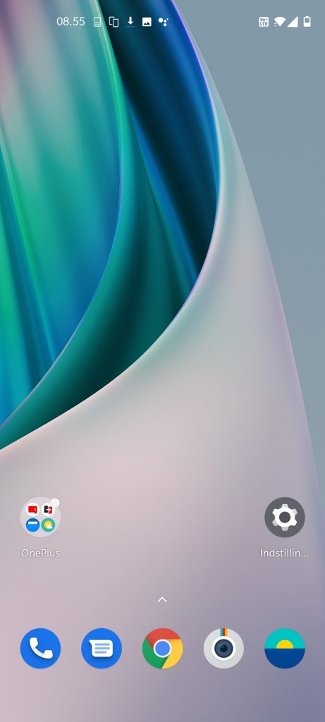 Skærmbillede fra OnePlus Nord N10 5G