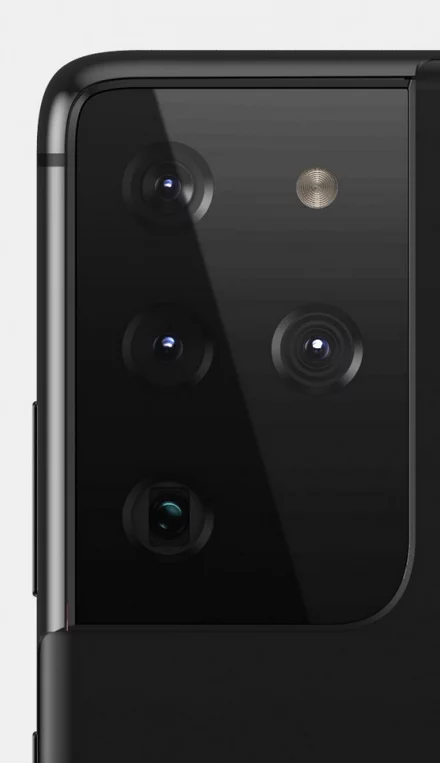 Lækket billede af det der ventes at blive Samsung Galaxy S21 Ultra (Kilde: GSMArena.com)