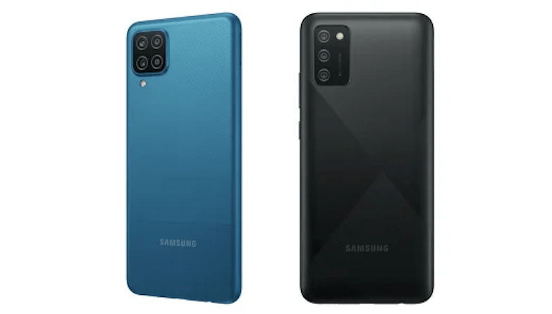 Samsung Galaxy A12 og Galaxy A02s (Foto: Samsung)