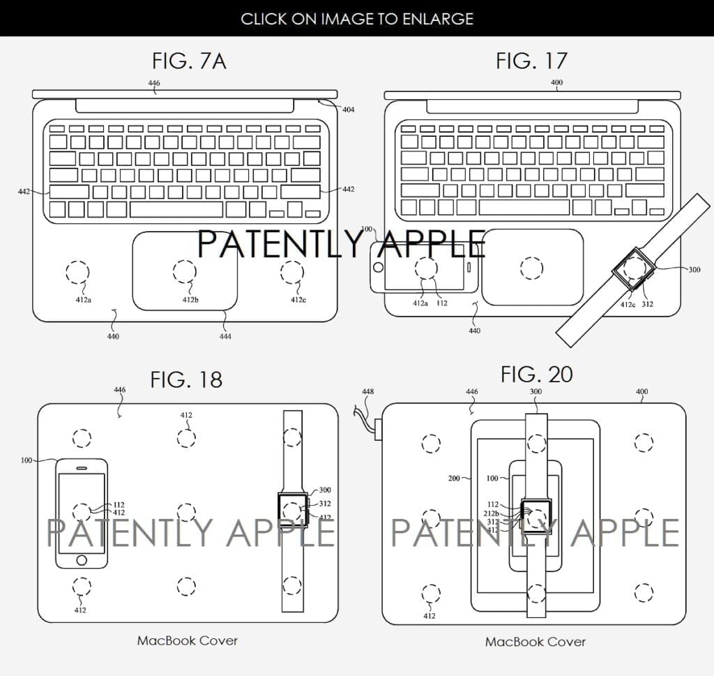 Patent til trådløs opladning i Macbook
