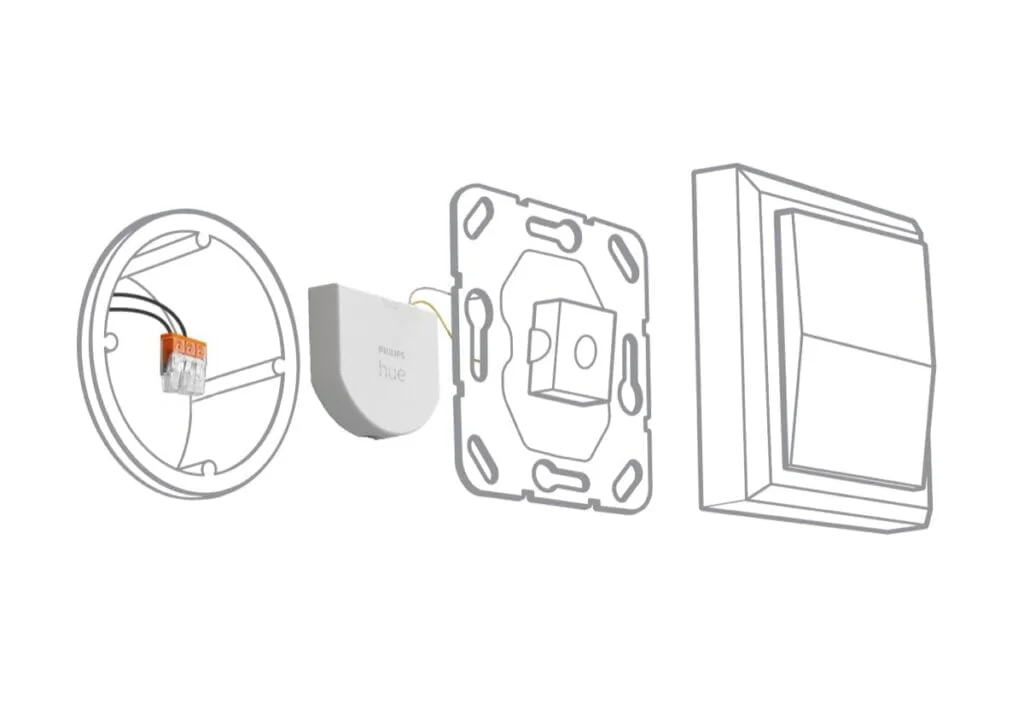 Installation af Hue Wall Sitch Module