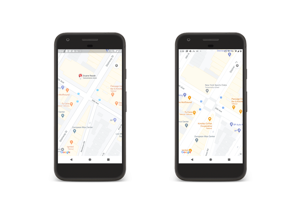 Google Maps med nye detaljer