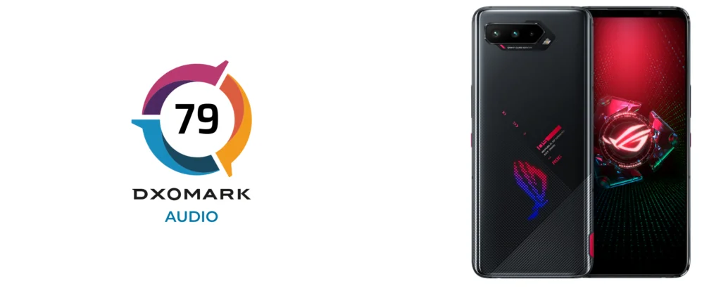 Asus ROG Phone 5 har fået en rigtig god lydanmeldelse på DxOMark (Kilde: DxOMark)