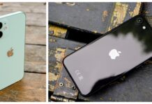 iPhoe 12 Mini og iPhone SE