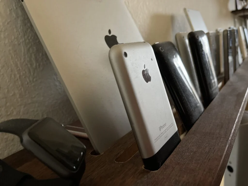 iPhone 2G i privat samling (Foto: MereMobil.dk)