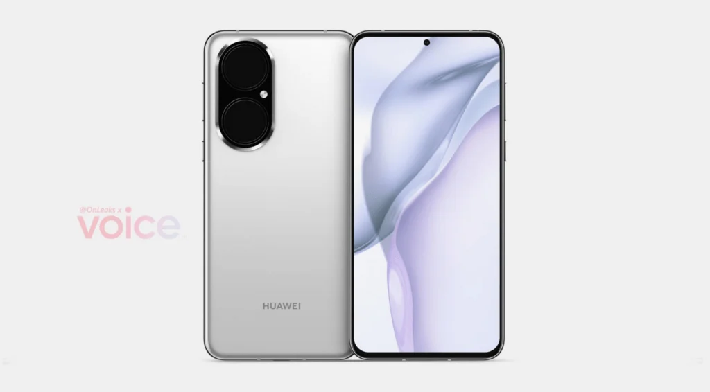 Huawei P50 er lækket (Kilde: OnLeaks / Voice)