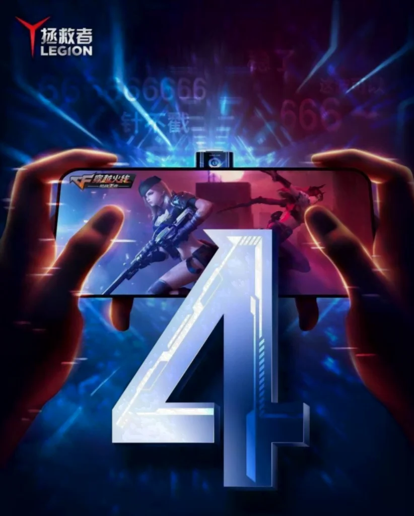 Teaser for den kommende Lenono Legion 2 Pro (Kilde: GSMArena.com)