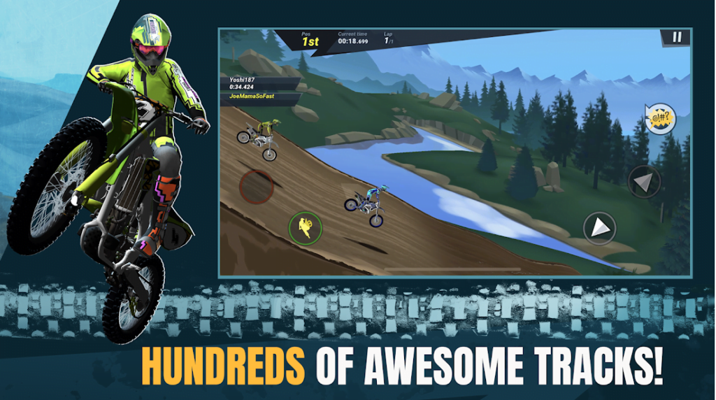 Mad Skills Motocross 3 er klar til iOS og Android