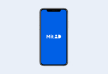 MitID app på smartphone