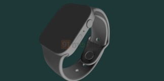 Rygter-billede render af Apple Watch Series 7