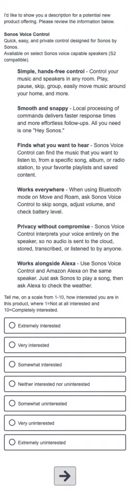 Billede af undersøgelsen om Sonos Voice Control (Kilde: EdmundFitzgerald29)