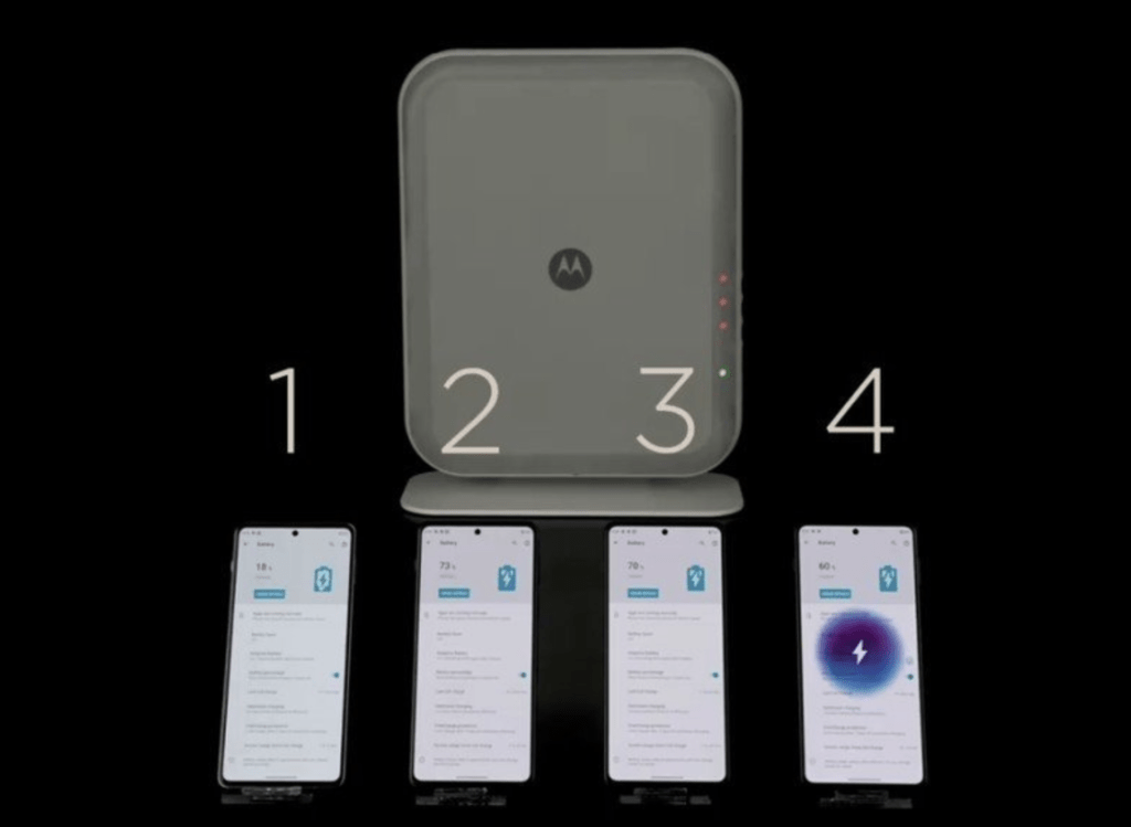 Motorola "over-the-air" charger (Kilde: Motorola på Weibo)