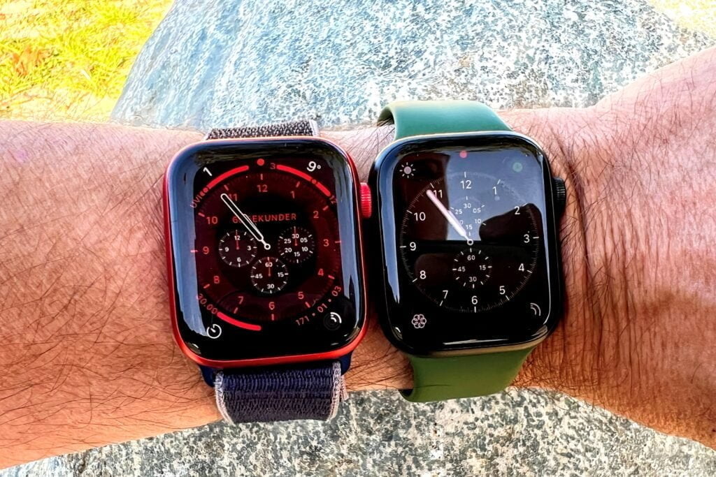 Apple Watch Series 6 og Series 7 a