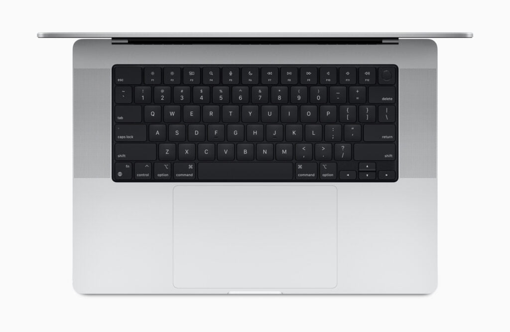 MacBook Pro 16", M1, tastatur