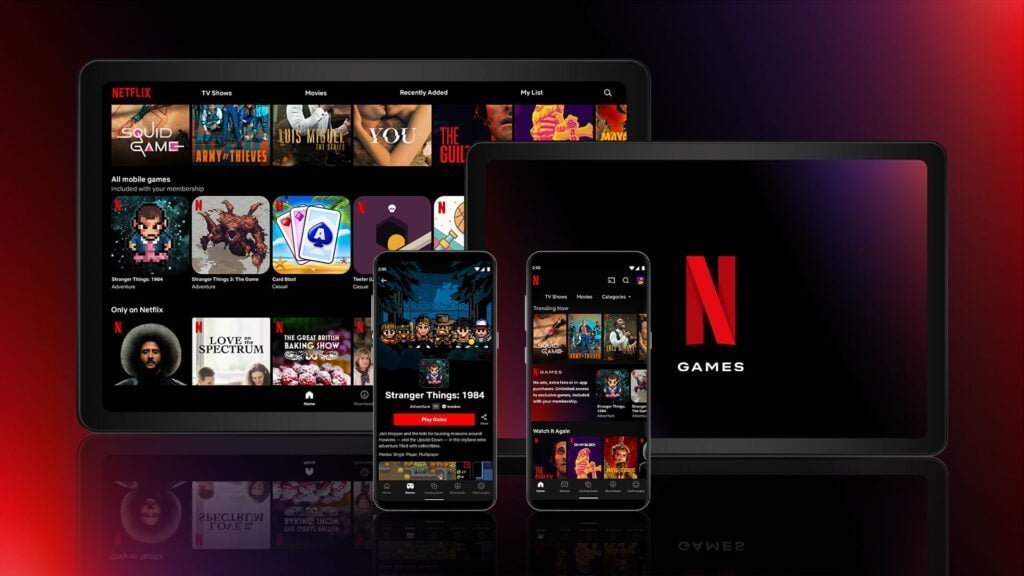 Netflix Games, spil på Netflix
