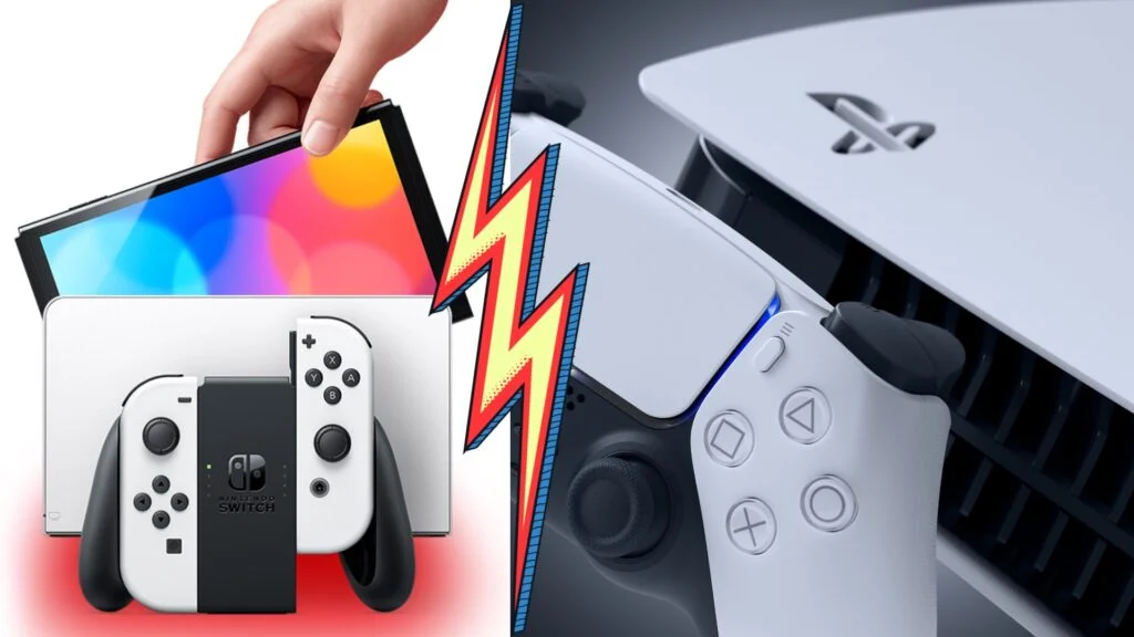 Nintendo Switch vs PlayStation 5